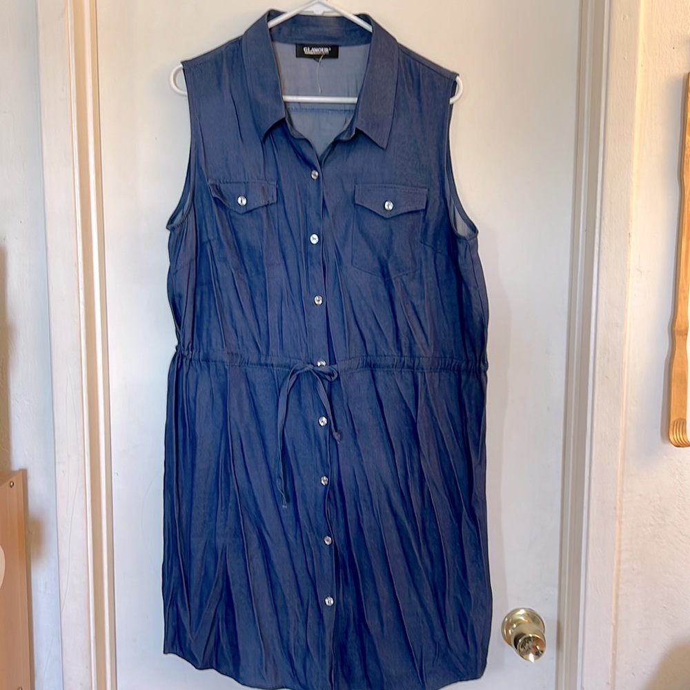 Nwot glamour Jean dress